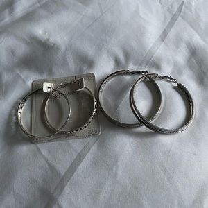 Brighton Hoop Earrings 2 Pairs